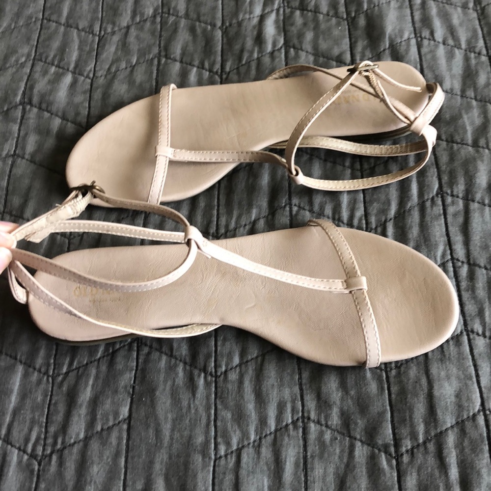 Strappy Nude Sandal